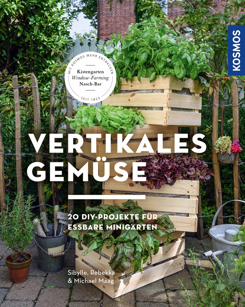 Buch Vertikales Gemüse Paradiesgarten Maag